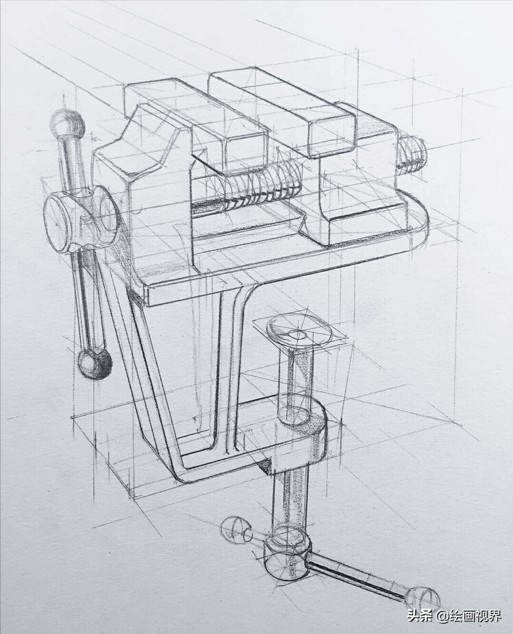 一点透视让学生画出完美的造型